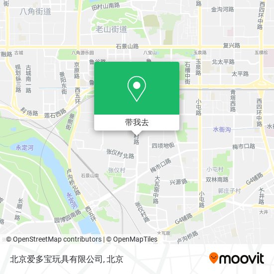 北京爱多宝玩具有限公司地图