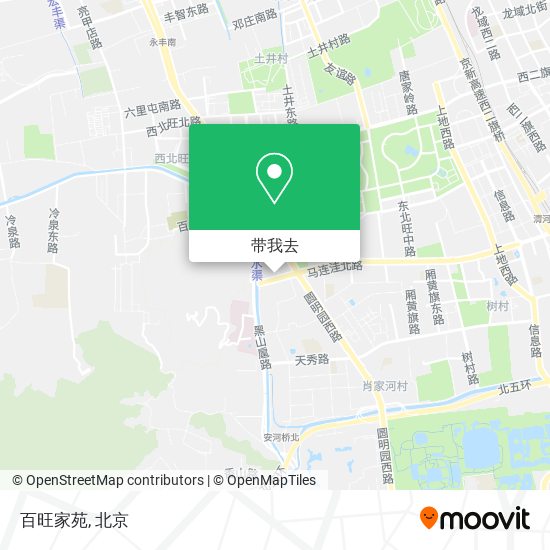 百旺家苑地图