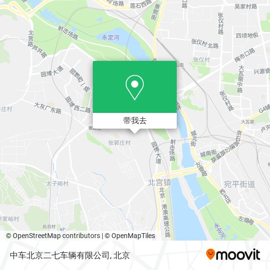 中车北京二七车辆有限公司地图