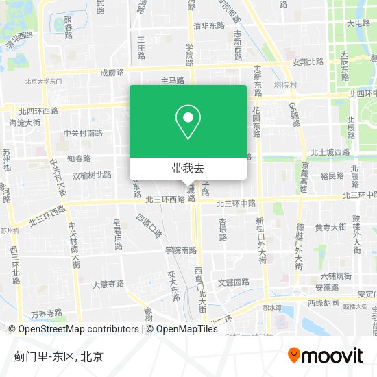 蓟门里-东区地图
