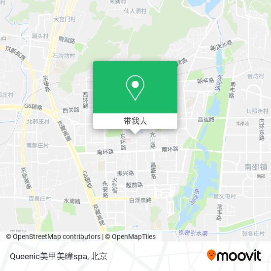 Queenic美甲美瞳spa地图