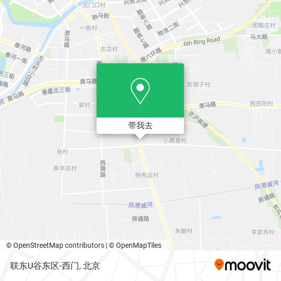 联东U谷东区-西门地图