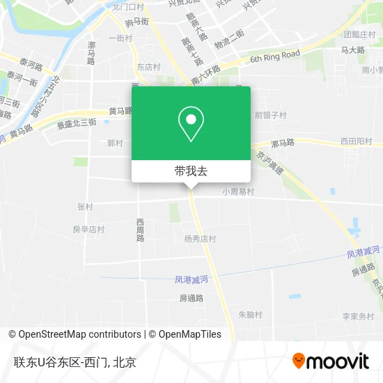 联东U谷东区-西门地图
