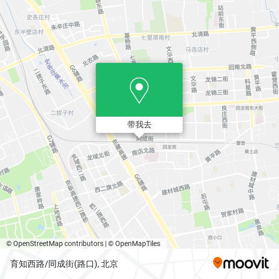 育知西路/同成街(路口)地图