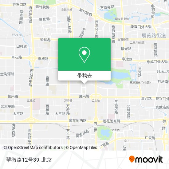 翠微路12号39地图