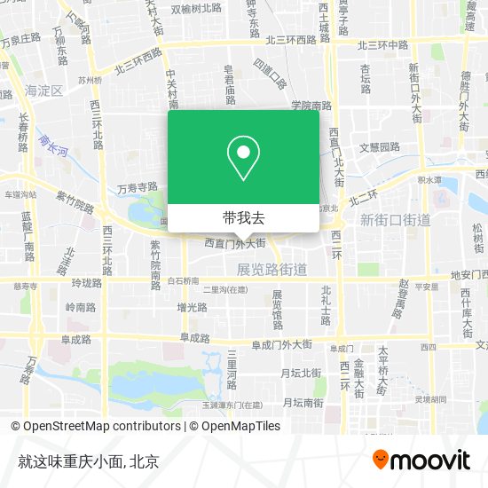 就这味重庆小面地图