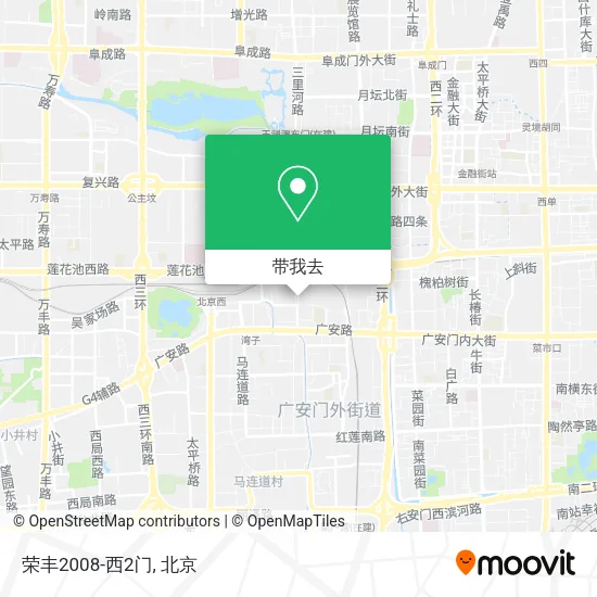 荣丰2008-西2门地图