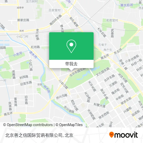 北京善之信国际贸易有限公司地图