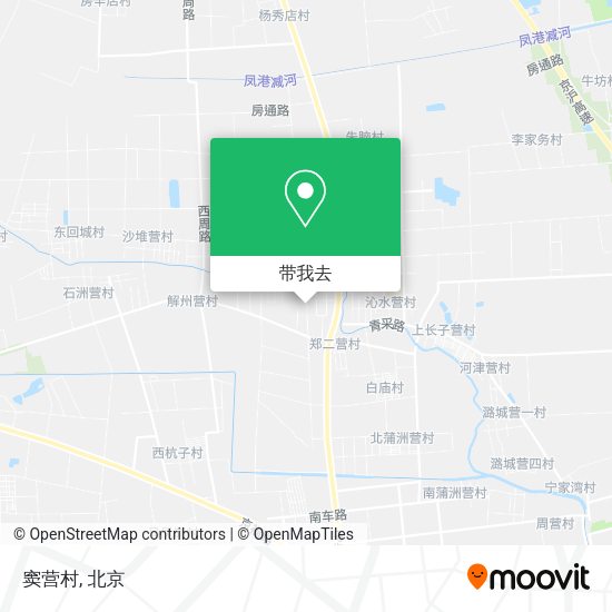 窦营村地图