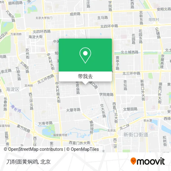 刀削面黄焖鸡地图