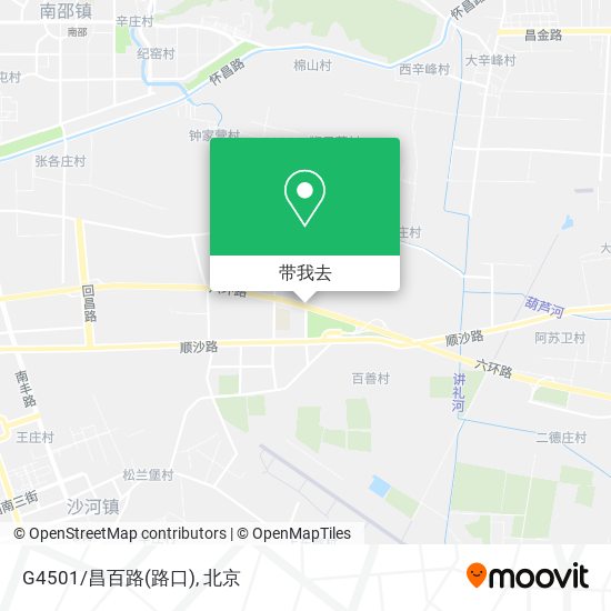G4501/昌百路(路口)地图