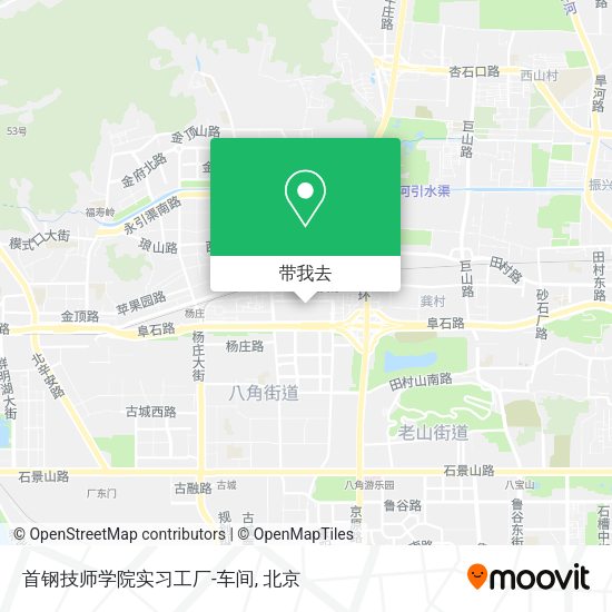 首钢技师学院实习工厂-车间地图