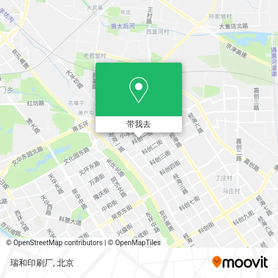 瑞和印刷厂地图