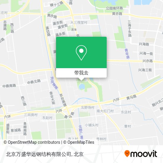 北京万盛华远钢结构有限公司地图