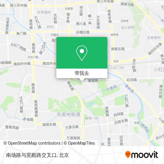 南场路与庑殿路交叉口地图