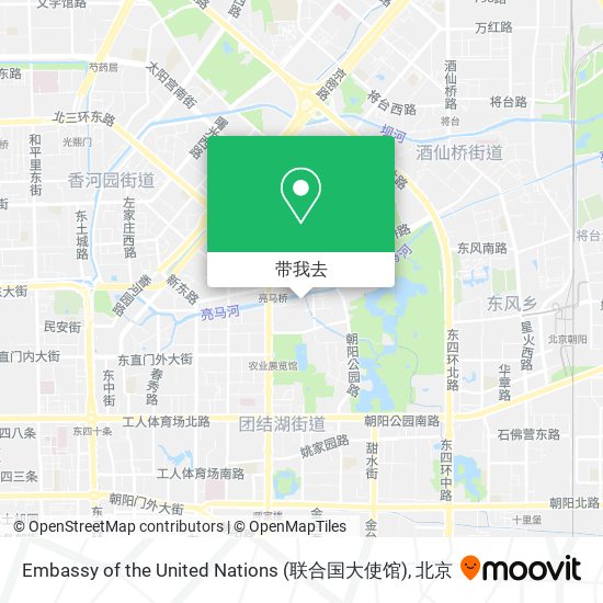 Embassy of the United Nations (联合国大使馆)地图