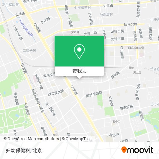 妇幼保健科地图