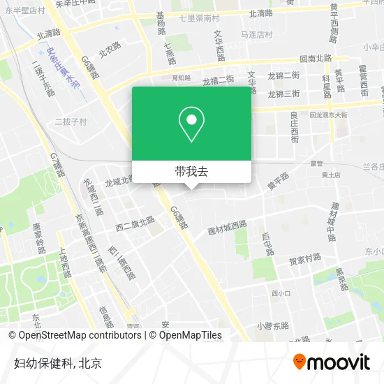 妇幼保健科地图