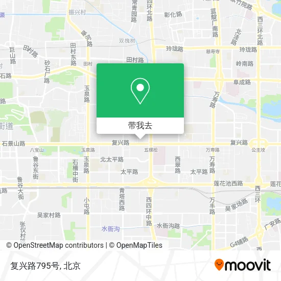 复兴路795号地图