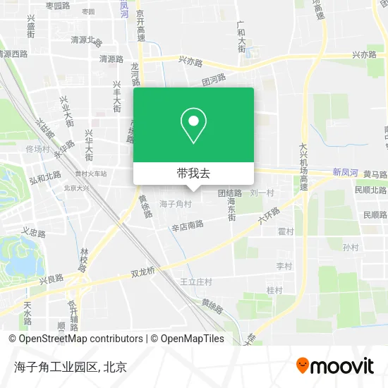 海子角工业园区地图