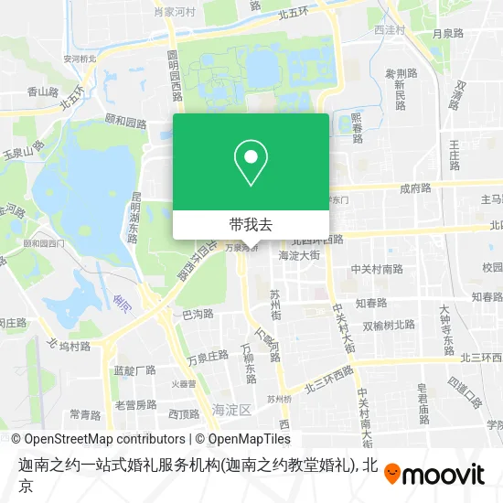 迦南之约一站式婚礼服务机构(迦南之约教堂婚礼)地图