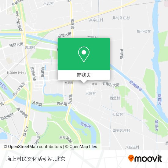 庙上村民文化活动站地图