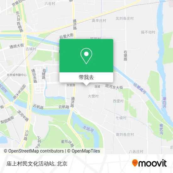 庙上村民文化活动站地图