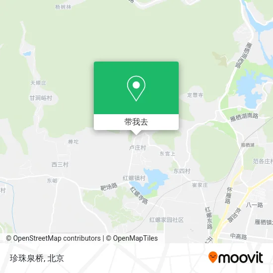 珍珠泉桥地图