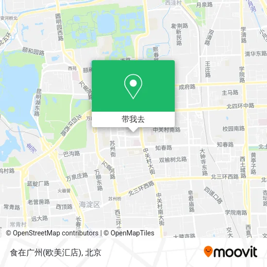 食在广州(欧美汇店)地图