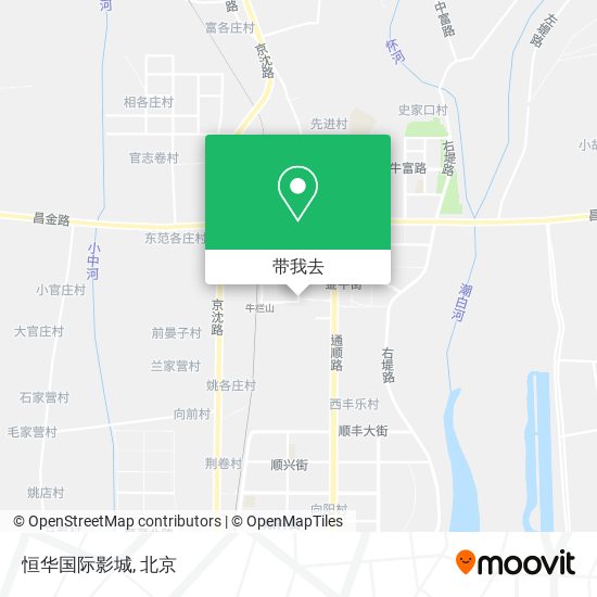 恒华国际影城地图