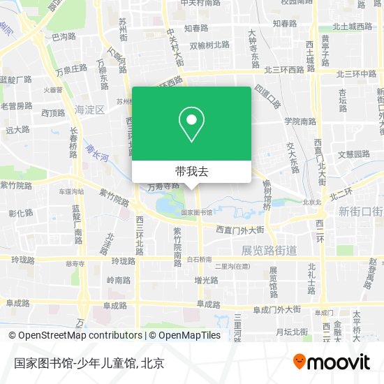 国家图书馆-少年儿童馆地图