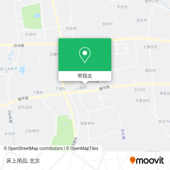 床上用品地图