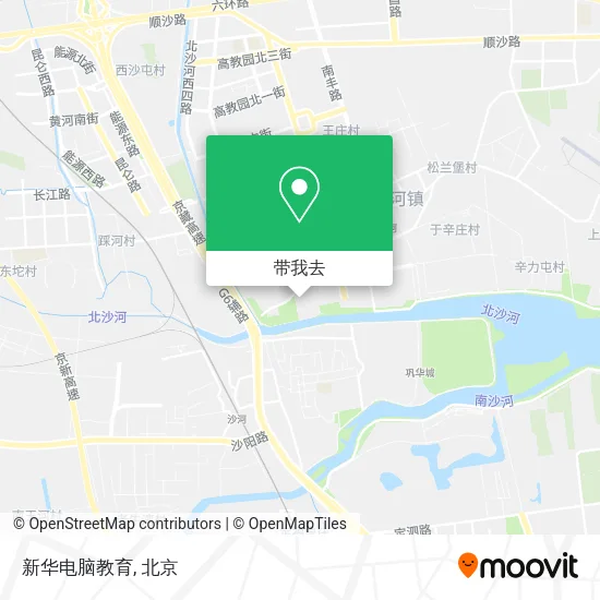 新华电脑教育地图