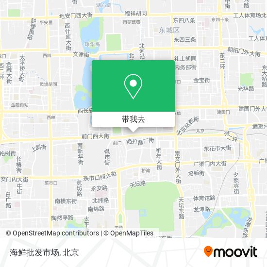 海鲜批发市场地图
