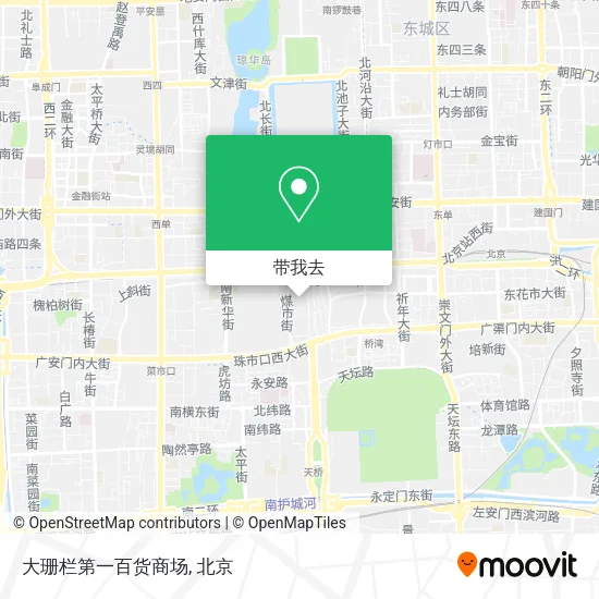 大珊栏第一百货商场地图