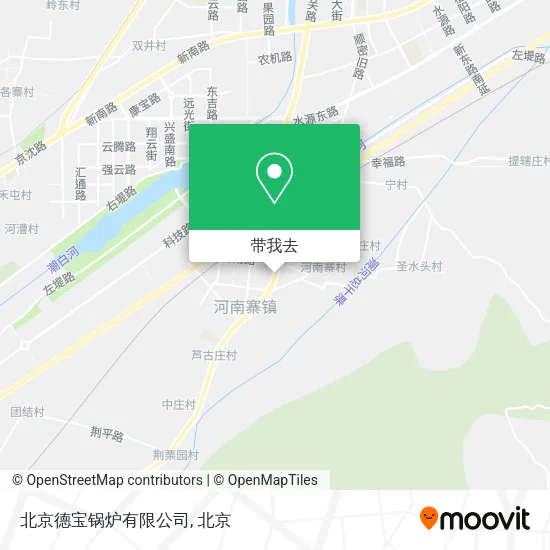 北京德宝锅炉有限公司地图