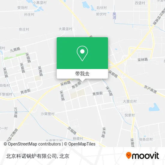 北京科诺锅炉有限公司地图