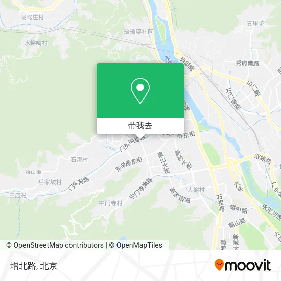 增北路地图