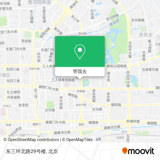 东三环北路29号楼地图