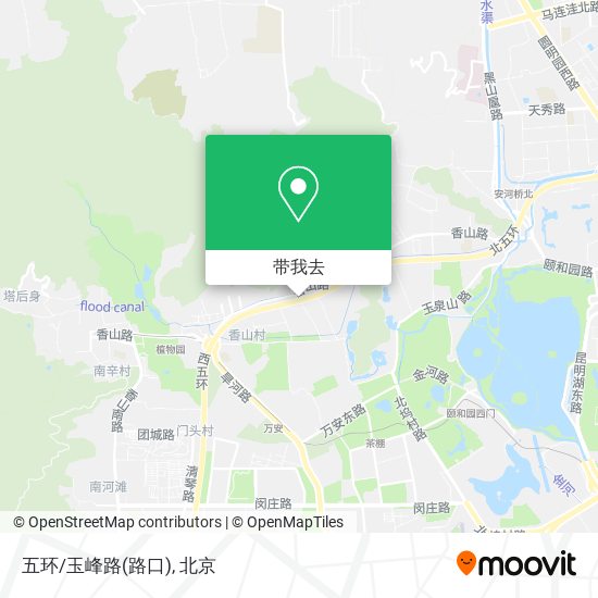 五环/玉峰路(路口)地图