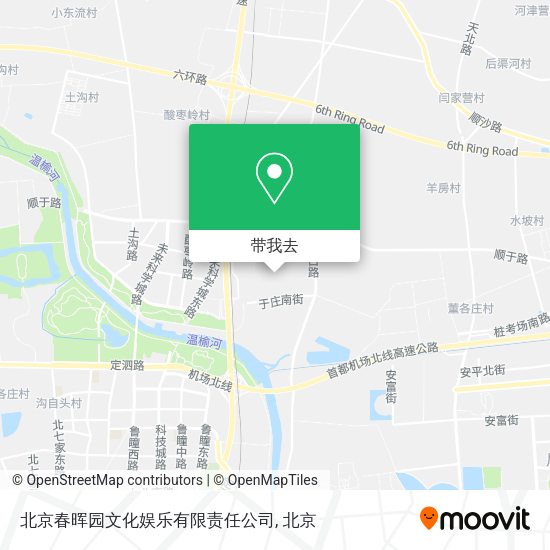 北京春晖园文化娱乐有限责任公司地图