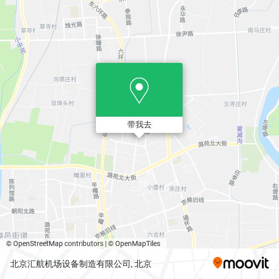 北京汇航机场设备制造有限公司地图