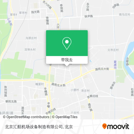 北京汇航机场设备制造有限公司地图