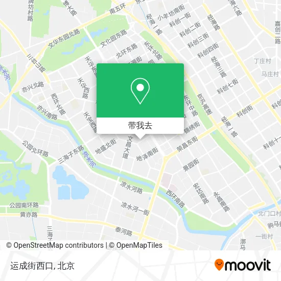 运成街西口地图