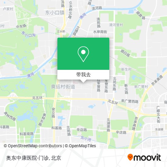 奥东中康医院-门诊地图