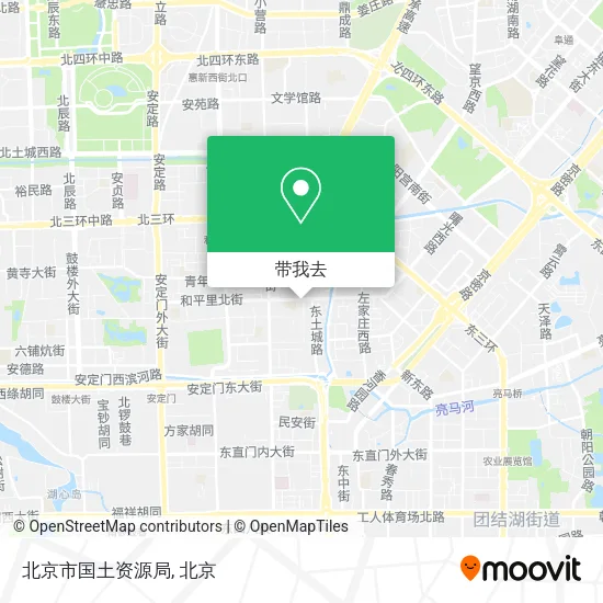 北京市国土资源局地图