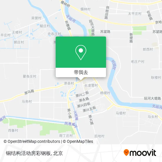 铜结构活动房彩钢板地图