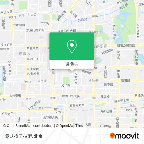 意式换了披萨地图