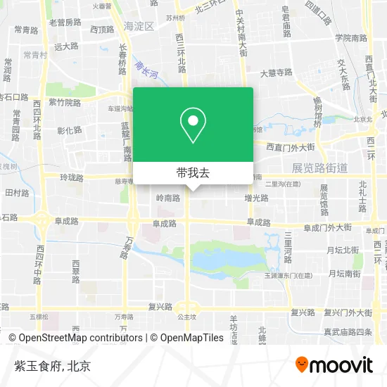 紫玉食府地图