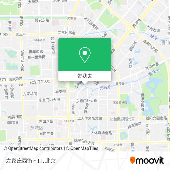 左家庄西街南口地图